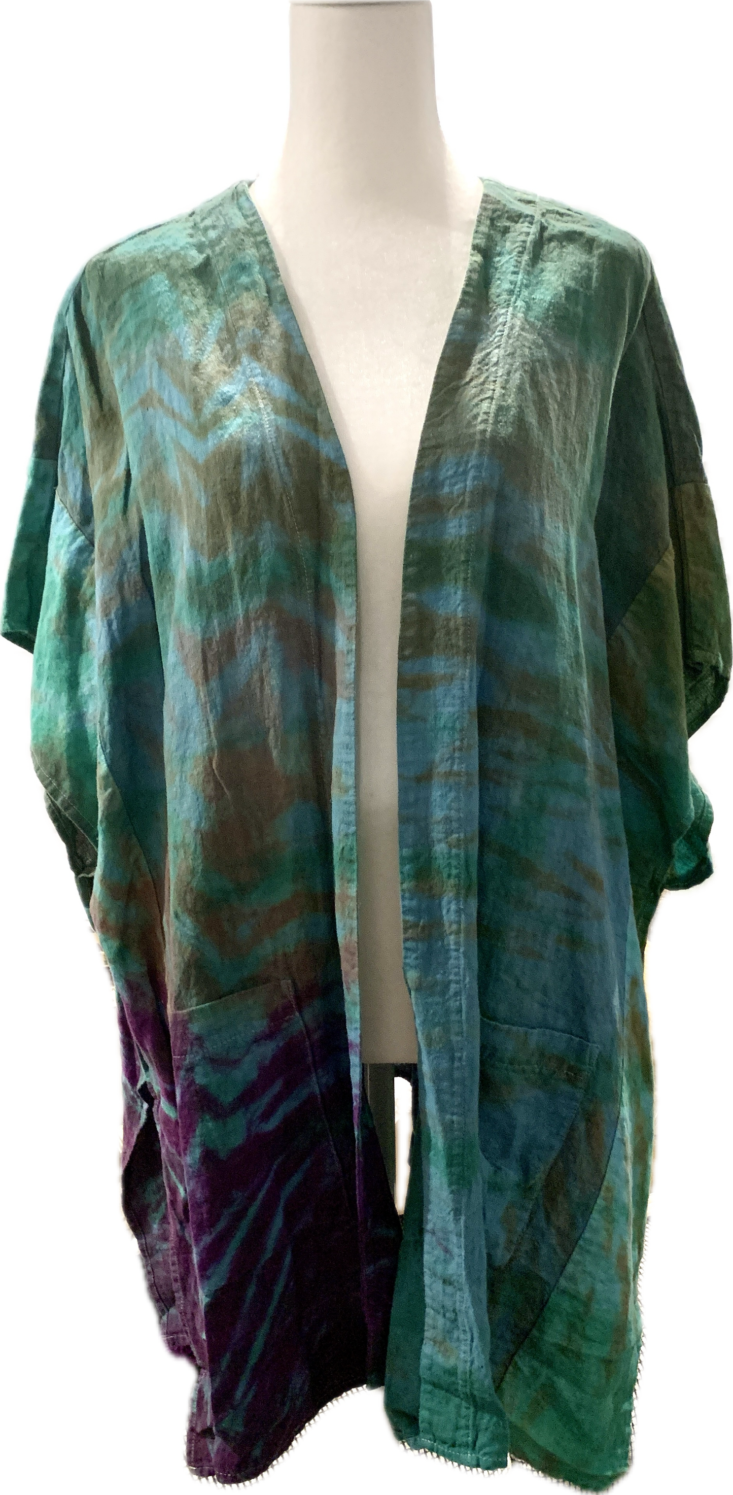 The Oak Vest: Zebra Stripes