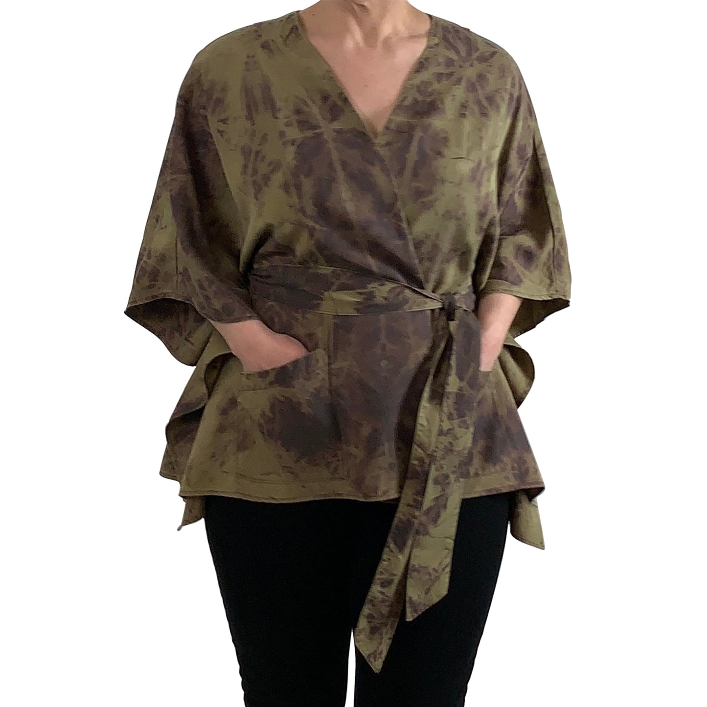 The Magnolia Jacket in Tencel: Coffee + Tan