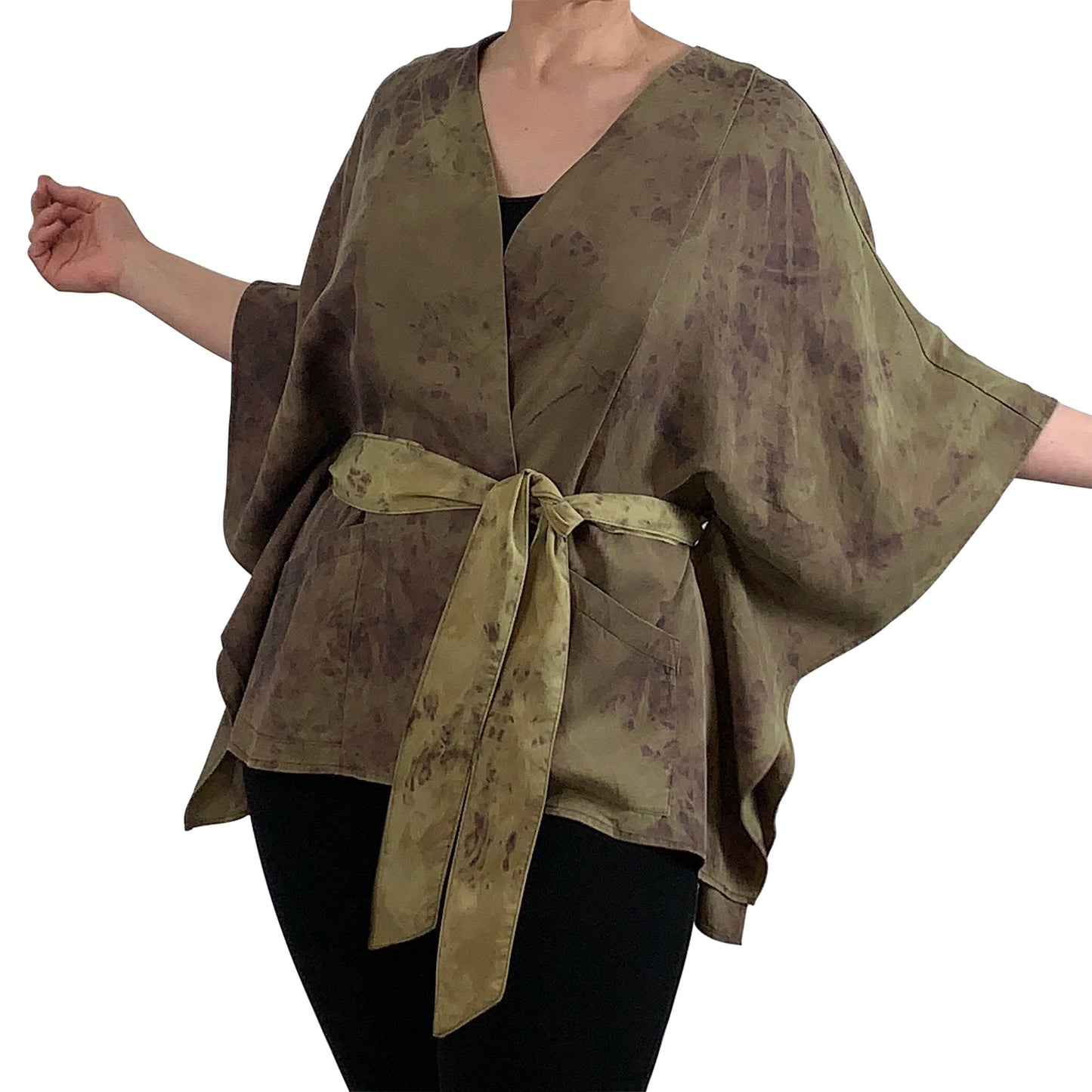 The Magnolia Jacket in Tencel: Coffee + Tan