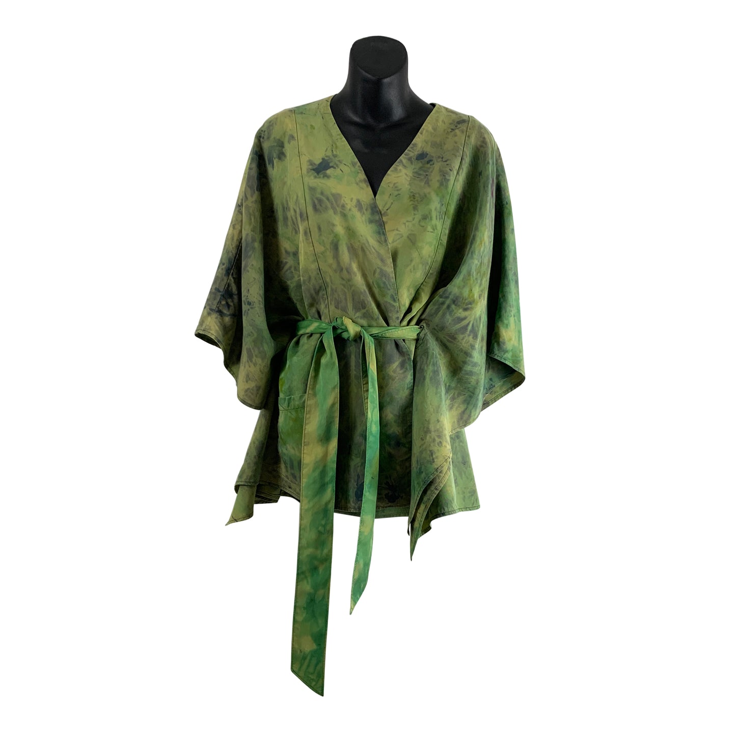 The Magnolia Jacket in Tencel: Moss