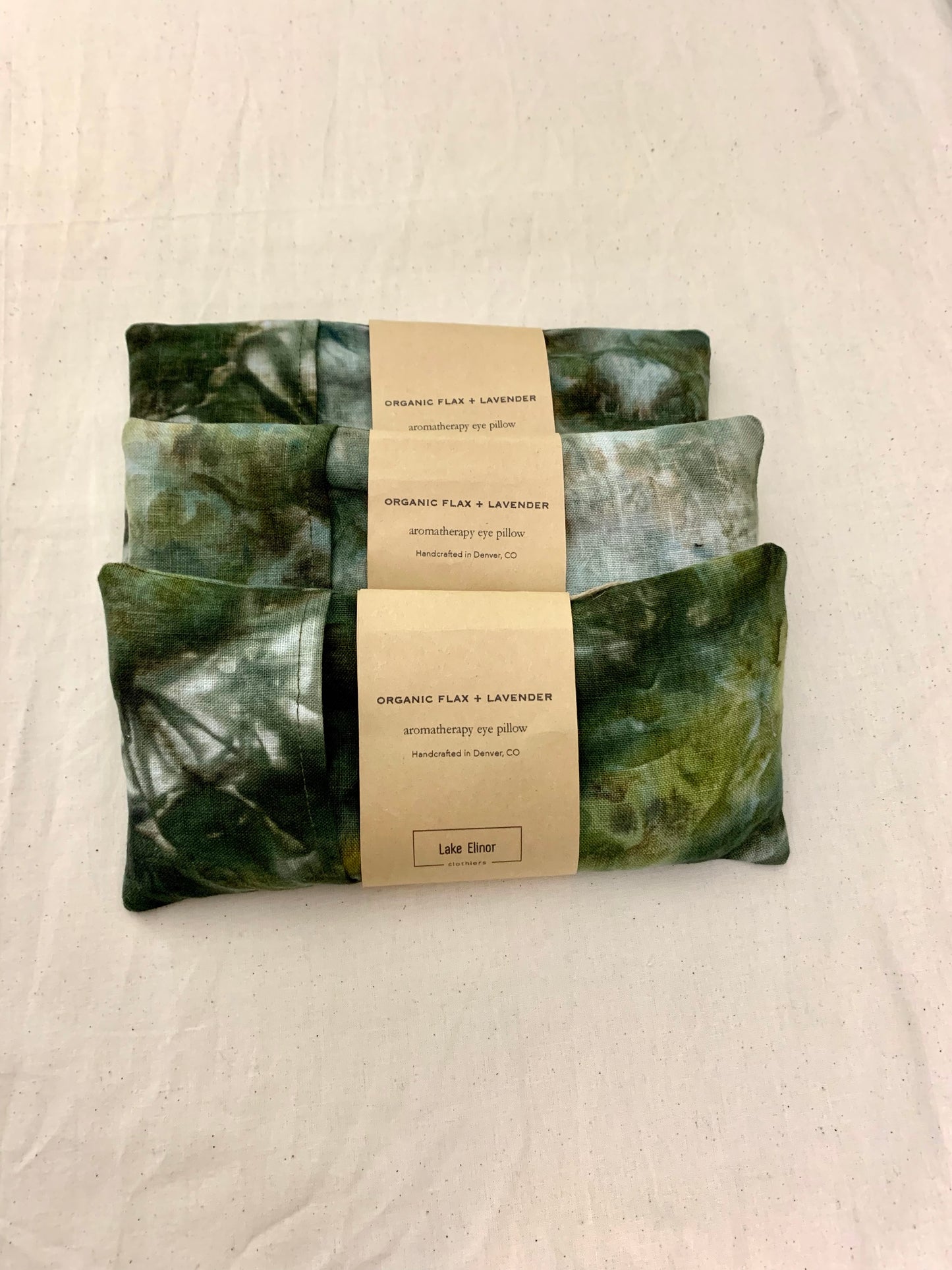 Organic Flax + Lavender Eye Pillow