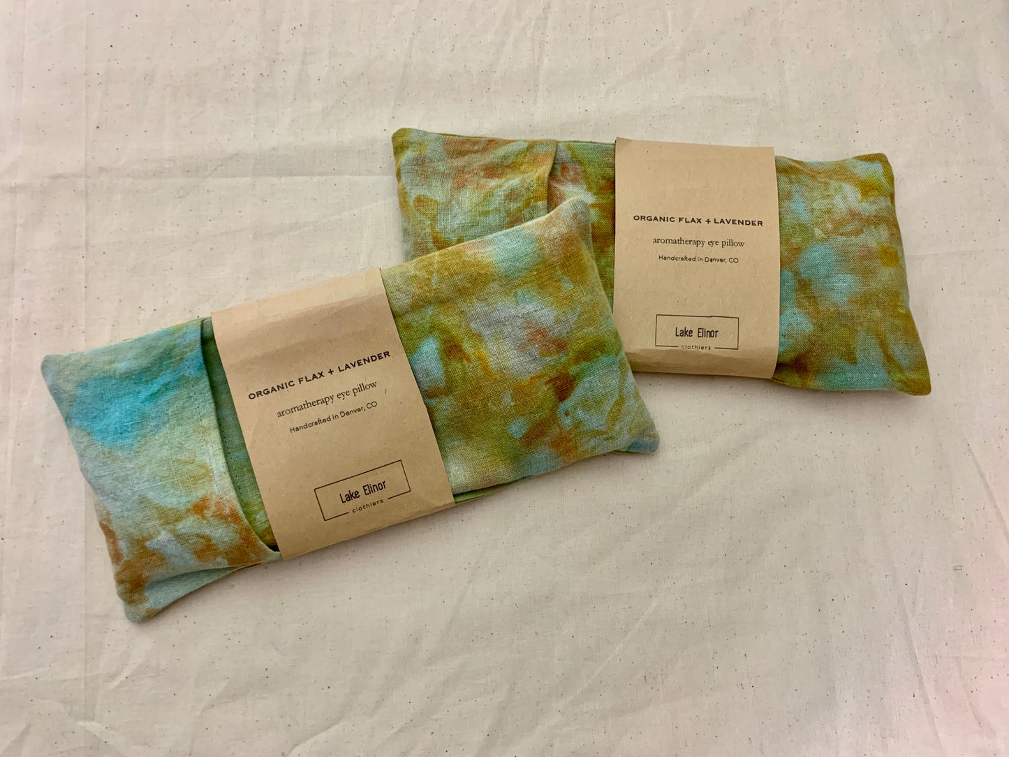 Organic Flax + Lavender Eye Pillow