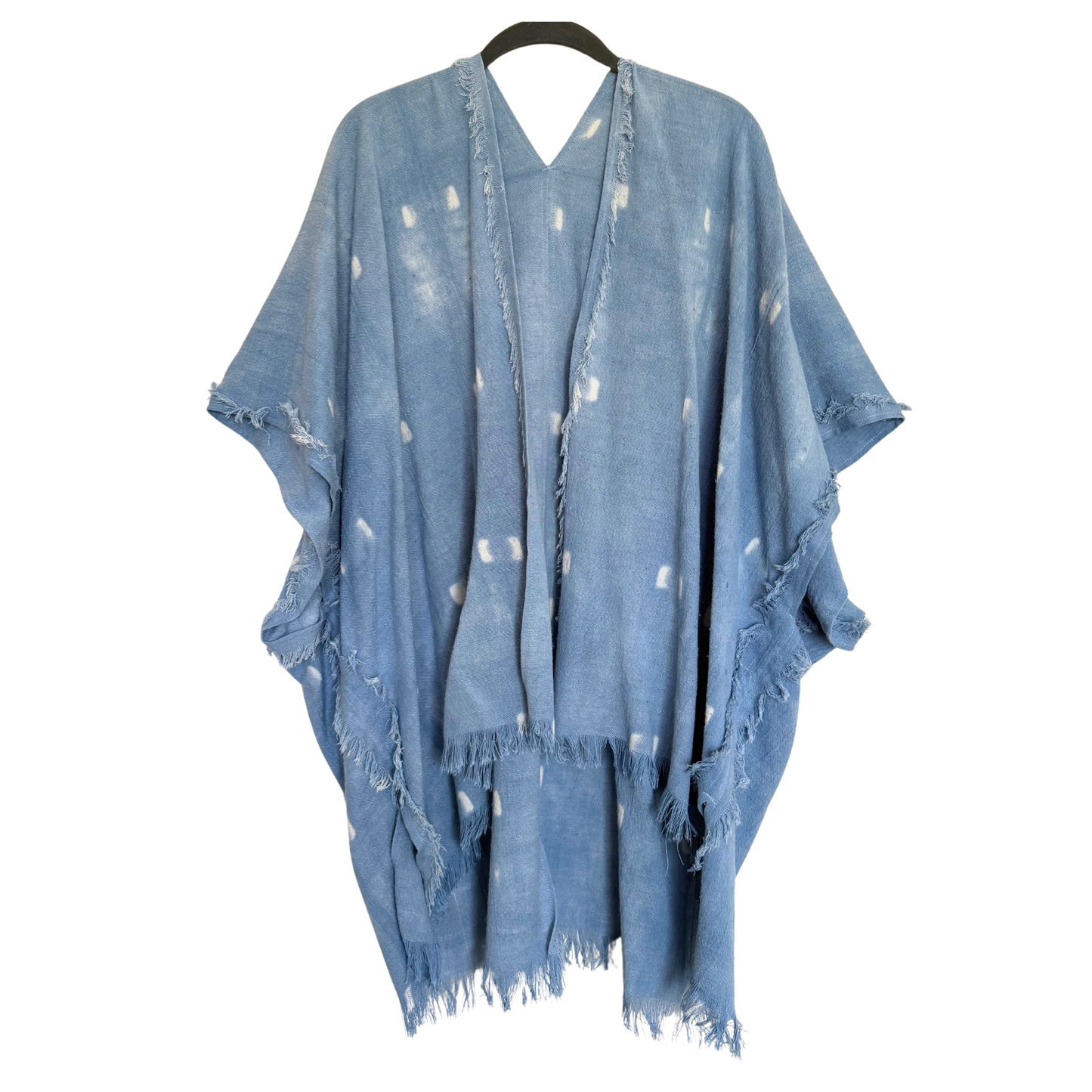 The Sequoia Jacket: Sky blue shibori