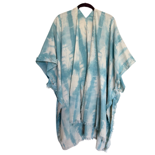 The Sequoia Jacket: Teal Shibori