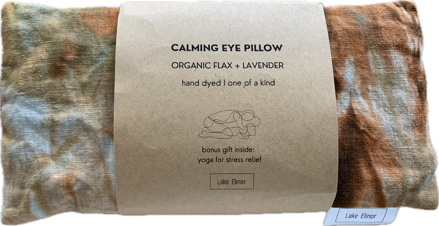Organic Flax + Lavender Eye Pillow