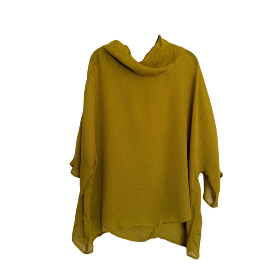 The Willow Top: Gold with Collar