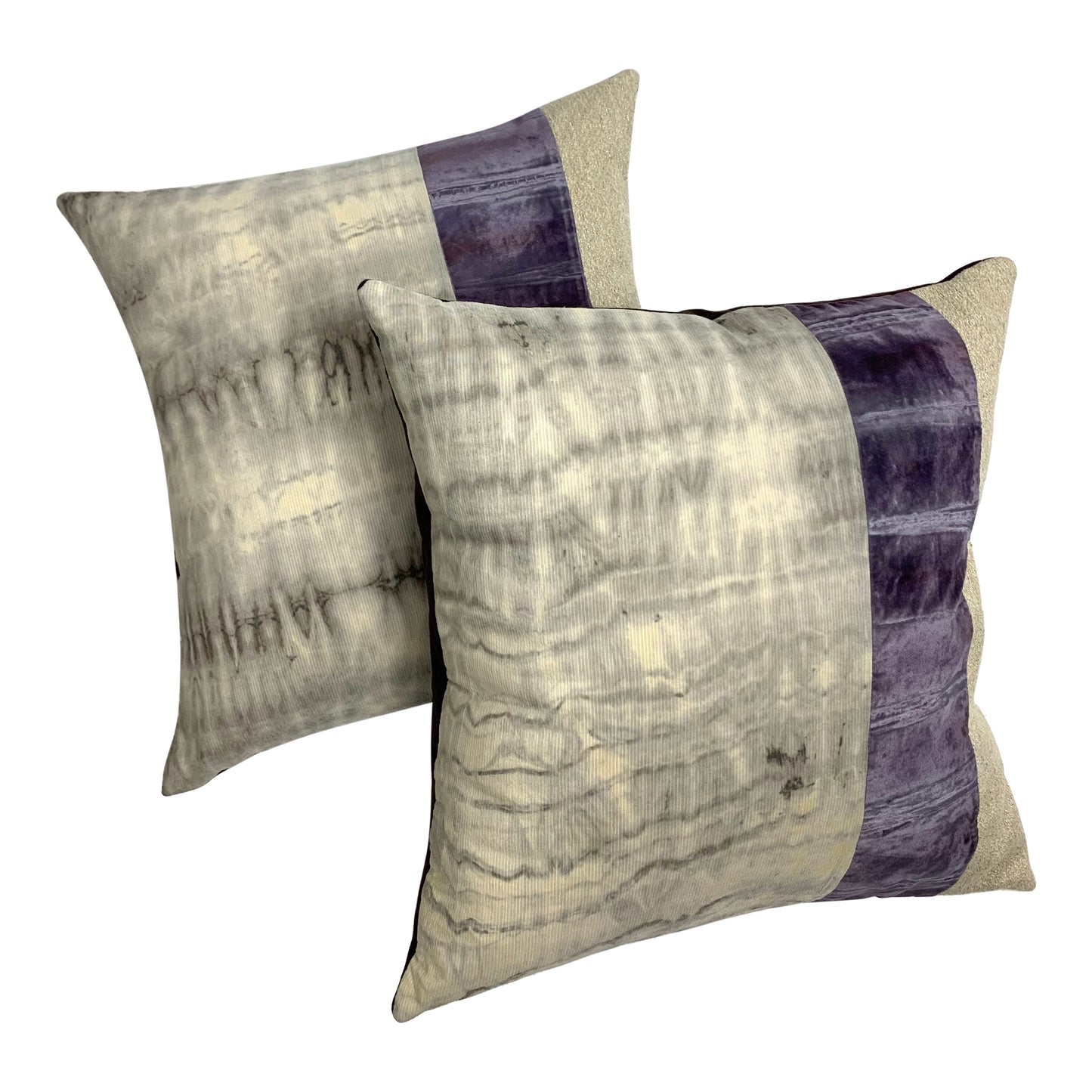 Pillows in Plum