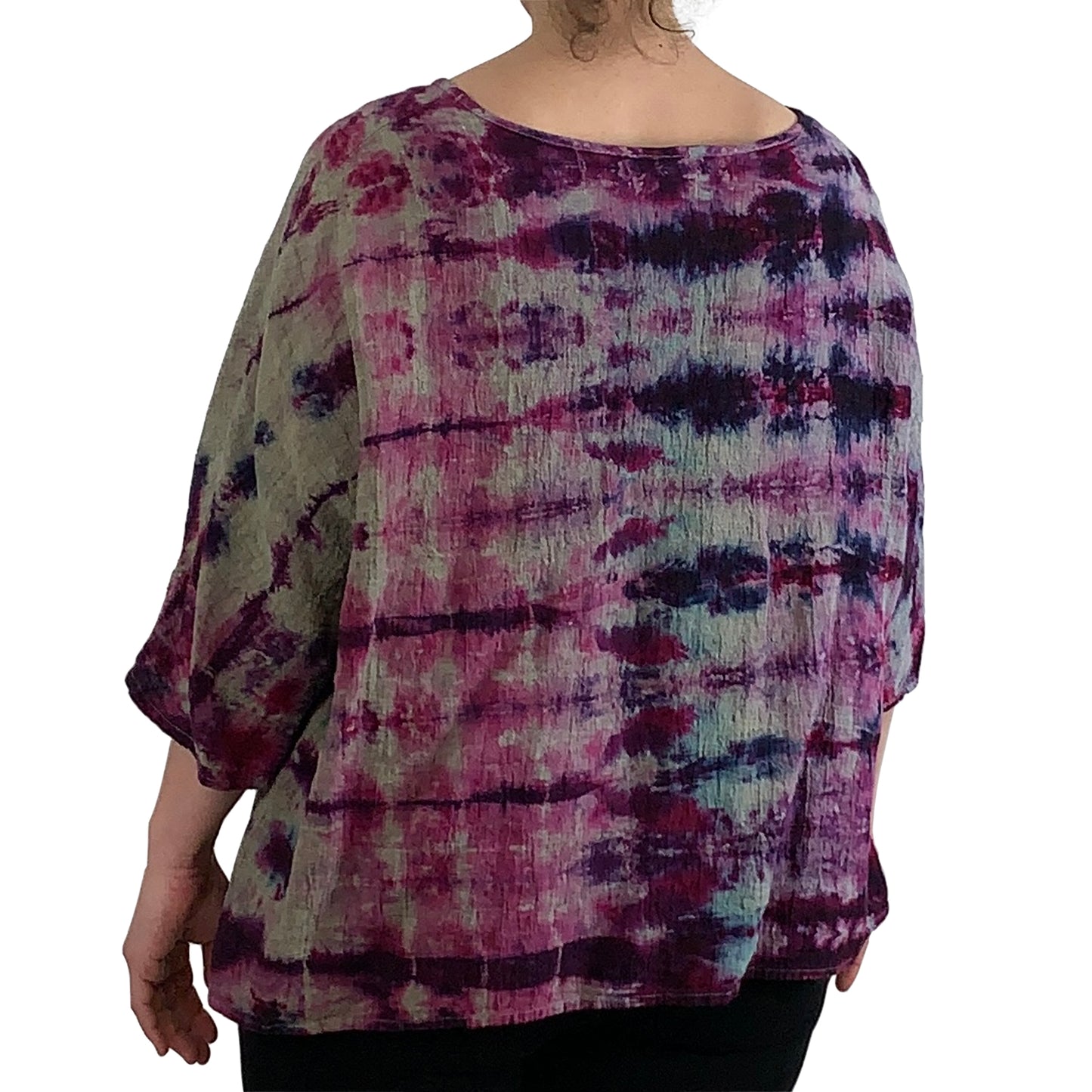 The Elm Top: Grape + Grey