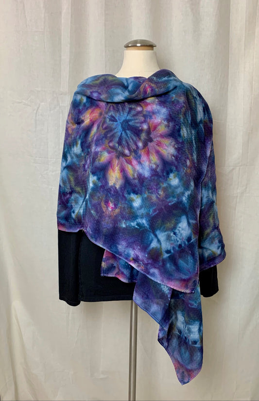 Juniper Scarf: Blue Cosmos