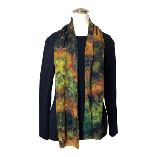 Juniper Scarf: Green Cosmos